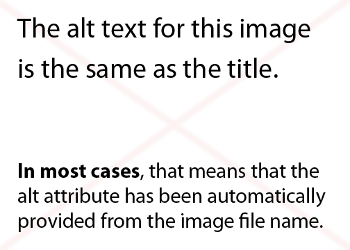 Il testo alt di questa immagine è lo stesso del titolo. In molto casi, questo significa che l'attributo alt è stato fornito automaticamente dal nome del file immagine.