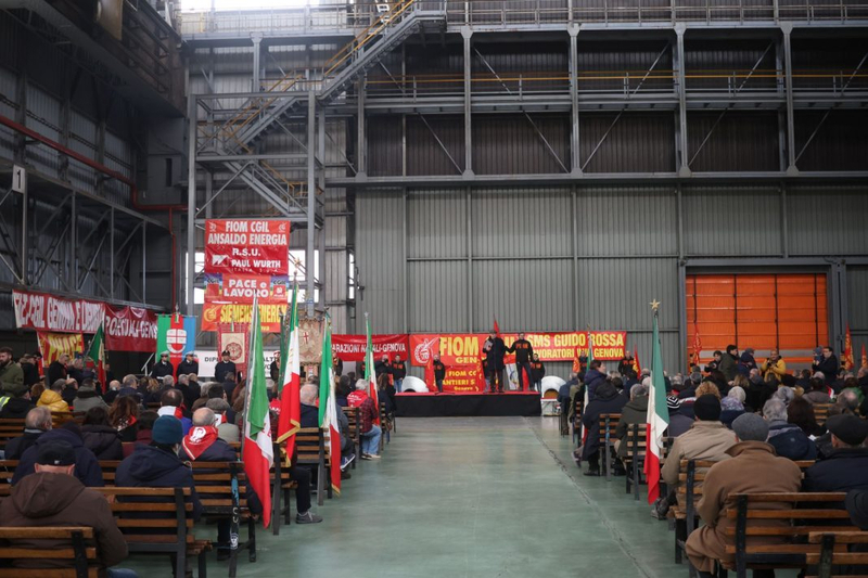 Progetto Auschwitz: l’intervento di una studentessa genovese in occasione della commemorazione in fabbrica dell’operaio e sindacalista Guido Rossa