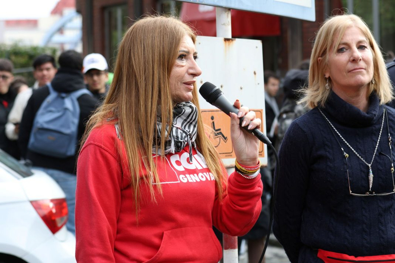 Intervento di Aurelia Buzzo Segretaria Camera del Lavoro di Genova alla cerimonia in ricordo di Guido Rossa