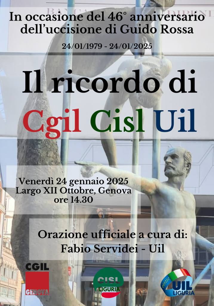 In ricordo di Guido Rossa cgil cisl uil 2025 717x1024