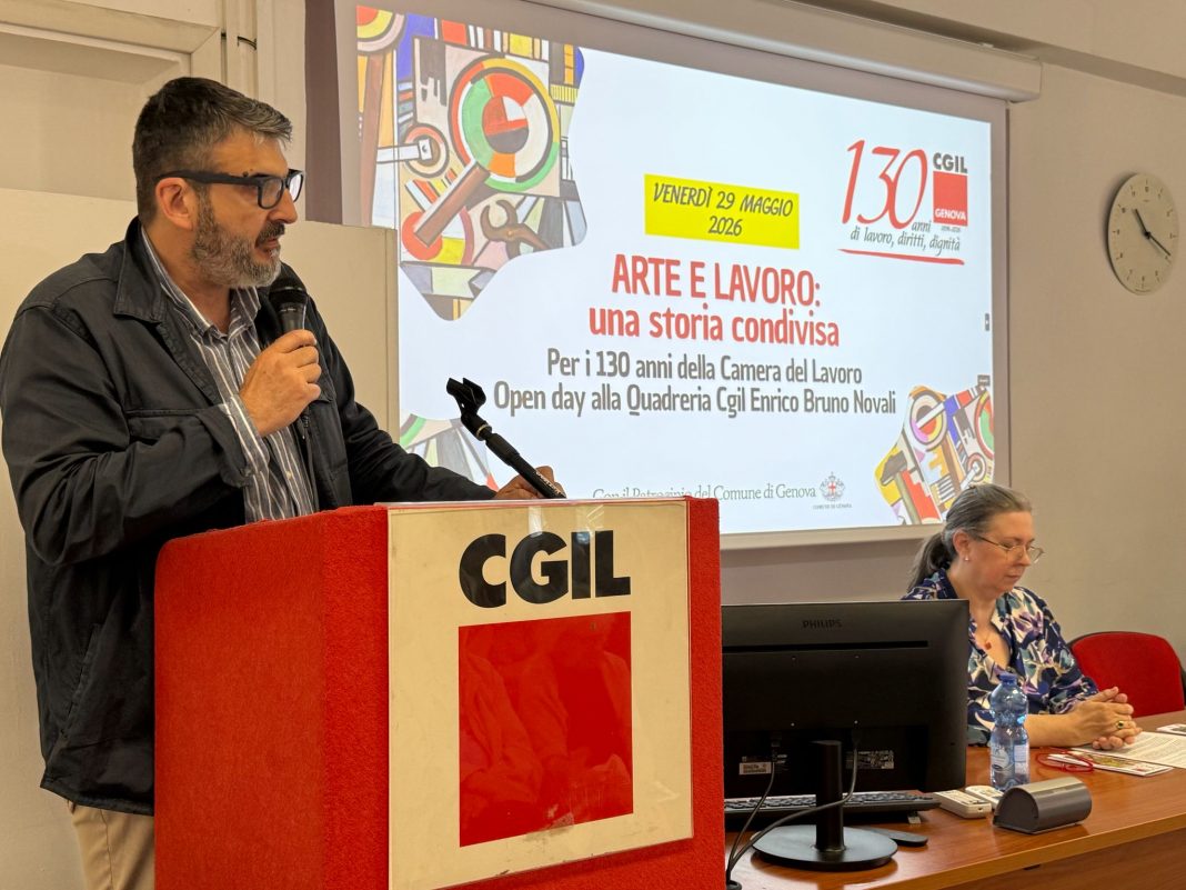 Introduzione di Igor Magni in occasione del 130esimo compleanno della Cgil genovese