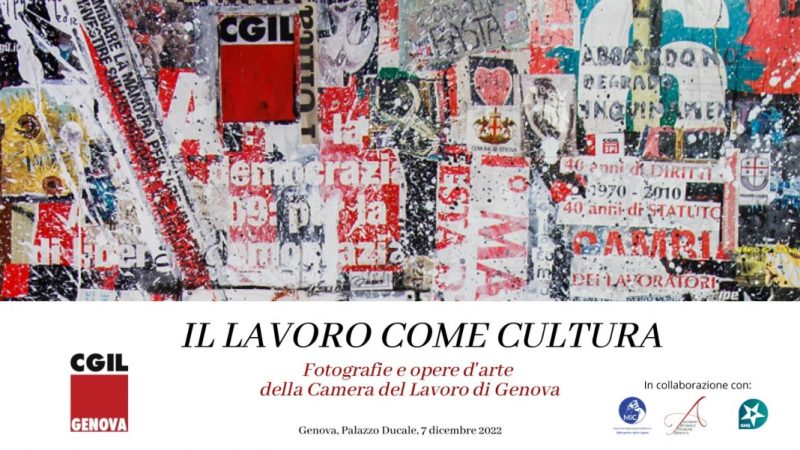 Il lavoro come cultura: fotografie e opere d’arte della Camera del Lavoro di Genova
