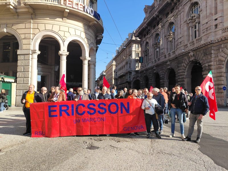Nessun accordo su Ericsson Genova. Montaldo (Slc) - Azienda pessima. Ancora sciopero e incontro in Consiglio regionale con i capo gruppo -