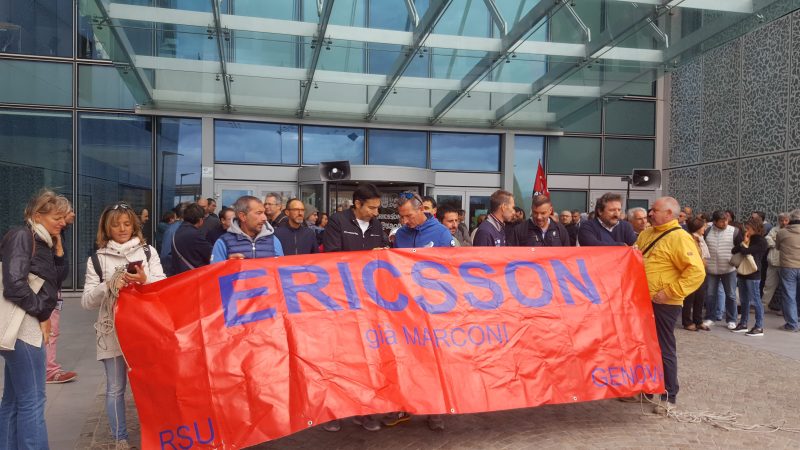 Licenziamenti Ericsson: Montaldo (Slc) “Comune di Genova e Regione Liguria latitano”