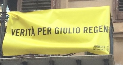 Sestri Levante, striscione per Giulio Regeni: Cgil "No alla rimozione dalla facciata del palazzo comunale"