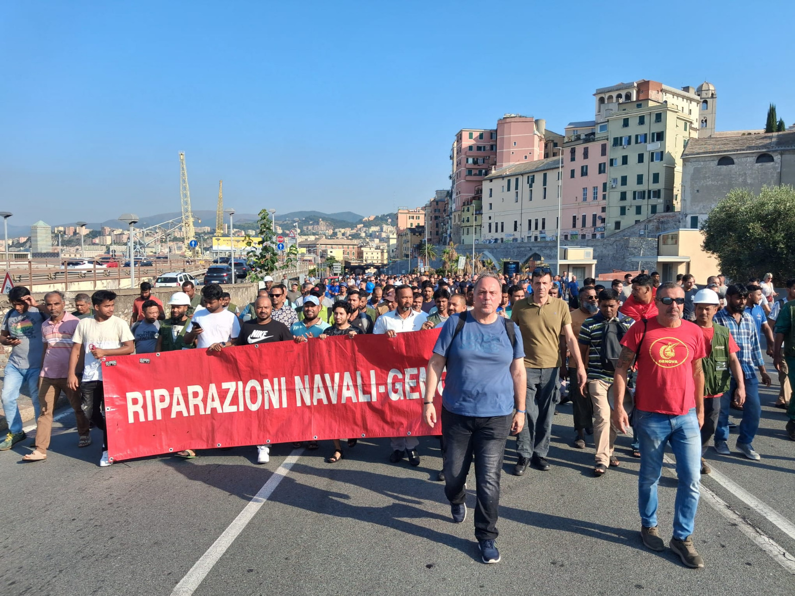 Riparazioni Navali Porto di Genova: oggi sciopero contro la mancata corresponsione del premio di risultato. Fiom “inaccettabile nella navalmeccanica dove il lavoro è tanto"