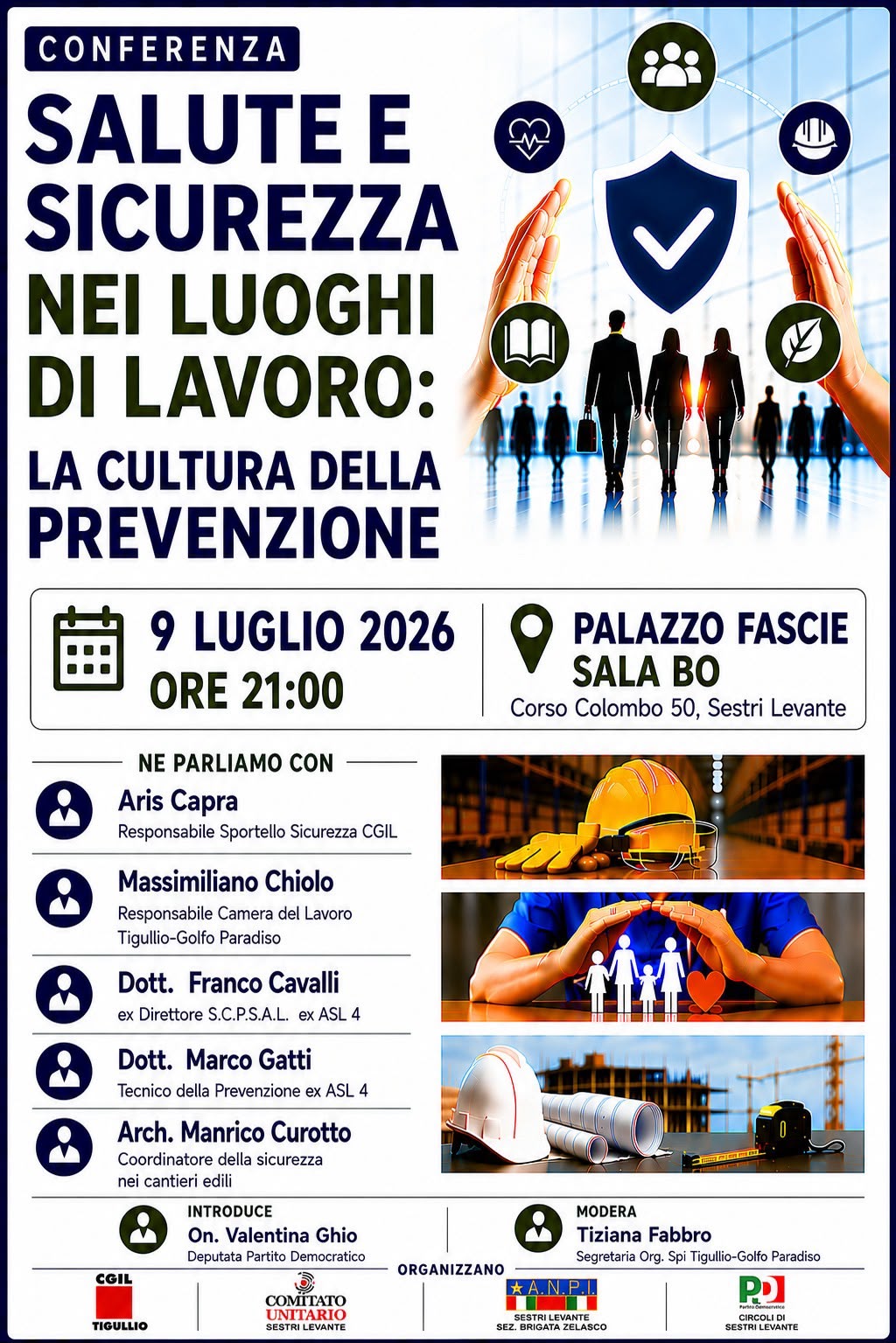 “Salute e sicurezza sul lavoro: la cultura della prevenzione”