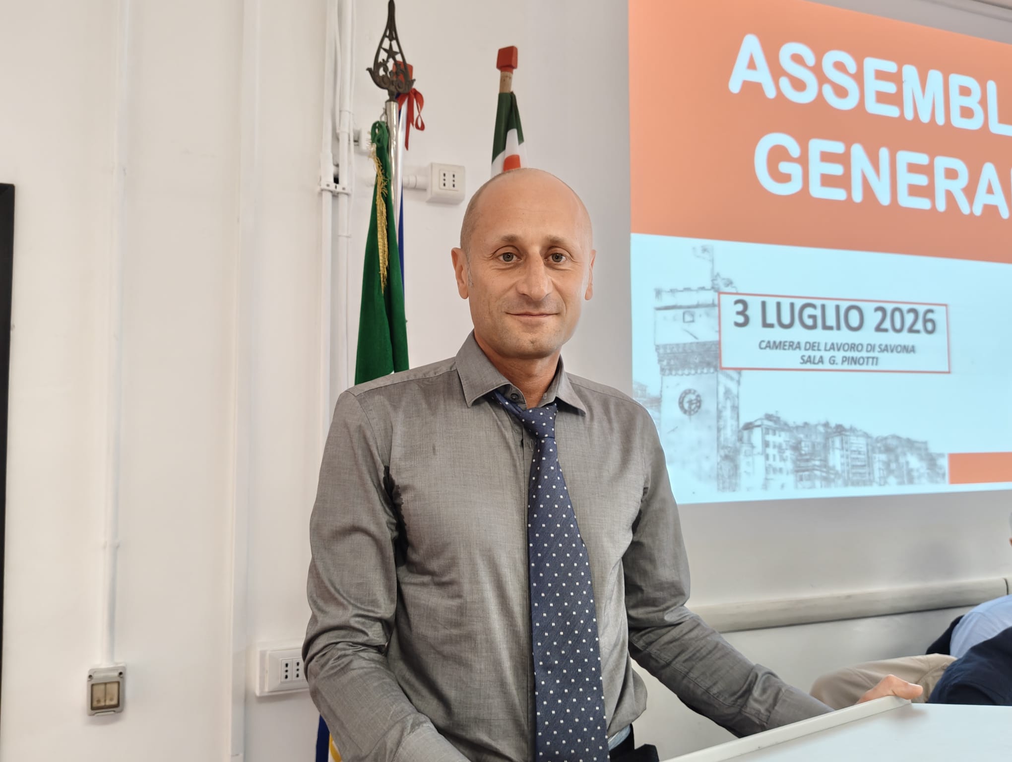 Simone Turcotto è il nuovo Segretario generale della Camera del Lavoro di Savona