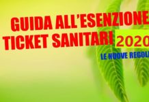 Sanità: esenzione ticket prorogata al 31 marzo, validità autocertificazioni per reddito. Vademecum per i cittadini