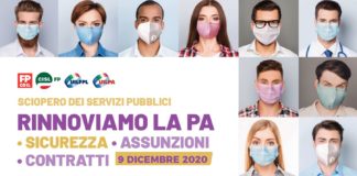 volantino sciopero pubblico impiego