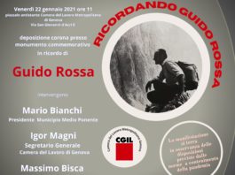 La Camera del Lavoro di Genova ricorda Guido Rossa guido rossa 2021