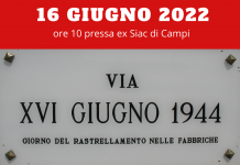 Genova Campi: commemorazione deportazione del 16 giugno 44