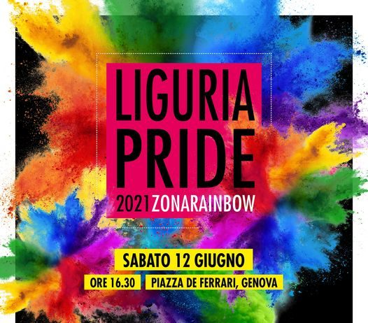 Sabato 12 a Genova il Liguria Pride Liguria Pride 2021
