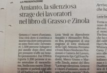 Presentazione del libro “La strage silenziosa. genova e i morti d’amianto, storia di una battaglia operaia”