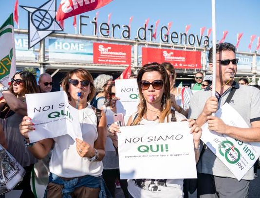 Fumata nera per i lavoratori Qui!Group