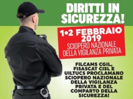 Guardie giurate: da domani 48 ore di sciopero.