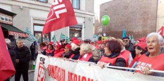 tavolo pensioni manifestazione unitaria