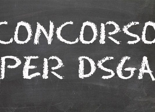 scritta concorso DSGA