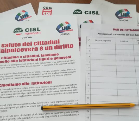 La salute dei cittadini della Valpolcevera è un diritto salute Valpolcevera