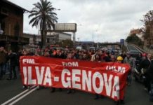 Giovedì 21 febbraio ore 10.30 presso Confindustria in Via San Vincenzo – Genova Presidio cassintegrati Ilva a sostegno rispetto degli Accordi