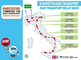 Campagna europea per un trasporto equo: manifestazione il 27 Marzo locandina etf
