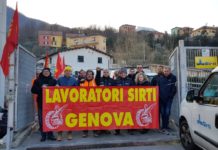 Lavoratori Sirti in sciopero contro 833 licenziamenti
