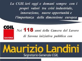 Maurizio Landini a Savona per i 118 anni della Camera del Lavoro Programma evento Savona