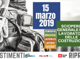sciopero costruzioni