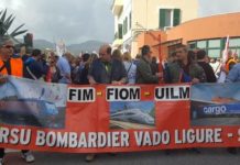 Bombardier Vado Ligure, il gruppo va avanti nell’attività propedeutiche alla cessione di ingegneria, nessuna novità sul piano industriale e sui carichi di lavoro Bombardier