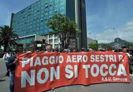 Piaggio: la dichiarazione dei Segretari Generali Cgil Vesigna, Magni, Pasa