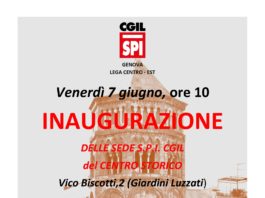 Nel cuore di Genova una nuova sede dello Spi Cgil