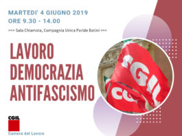 Lavoro, democrazia, antifascismo