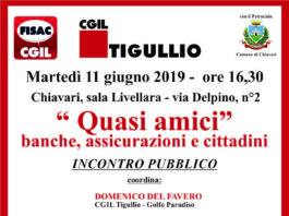 “Quasi amici” – 11 giugno 2019