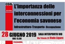 28 giugno: “L’importanza delle interconnessioni per l’economia savonese: infrastrutture, trasporto, occupazione”