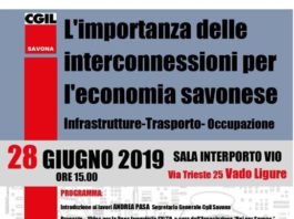 28 giugno: “L’importanza delle interconnessioni per l’economia savonese: infrastrutture, trasporto, occupazione”