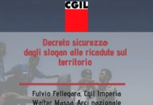 Decreto sicurezza: dagli slogan alle ricadute sul territorio Programma evento su Decreto sicurezza