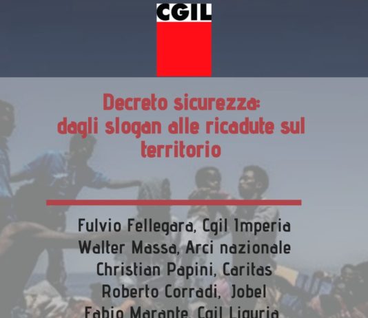 Decreto sicurezza: dagli slogan alle ricadute sul territorio Programma evento su Decreto sicurezza