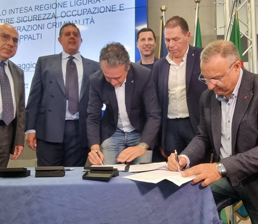 Oggi in Regione la firma per il protocollo sugli appalti pubblici, servizi e fornitura
