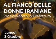 La Spezia: Presidio in solidarietà alle donne iraniane