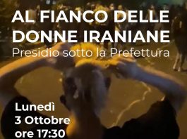 La Spezia: Presidio in solidarietà alle donne iraniane