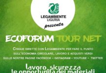 LEGAMBIENTE LIGURIA: ECOFORUM TOUR NET DOMANI DIRETTA STREAMING SU LAVORO E SICUREZZA CON FEDERICO VESIGNA CGIL LIGURIA Locandina Legambiente