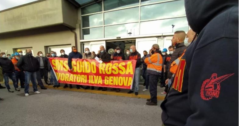 Mittal mentre sta per ricevere un miliardo dal Governo organizza una oscura e proditoria provocazione contro i lavoratori di Genova licenziandone tre
