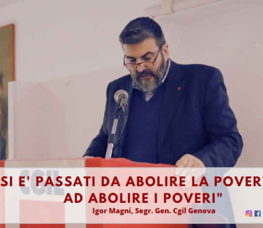 Reddito di Cittadinanza: Magni (Cgil) “non si abolisce la povertà e si premiano gli evasori”