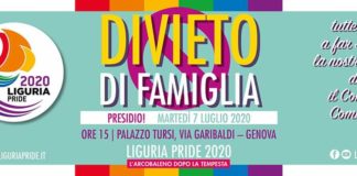 locandina divieto di famiglia