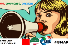 Assemblea donne Cgil Cisl Uil