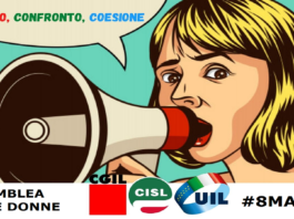 “Lavoro, confronto, coesione”. Assemblea delle donne di Cgil Cisl Uil Assemblea donne Cgil Cisl Uil
