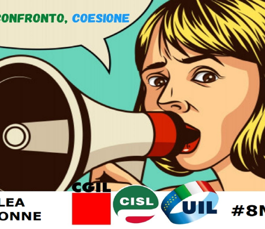 “Lavoro, confronto, coesione”. Assemblea delle donne di Cgil Cisl Uil Assemblea donne Cgil Cisl Uil