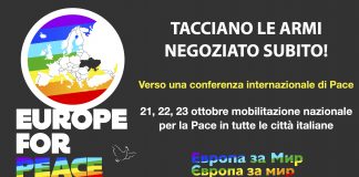 FB mobilitazione Europe4Peaceottobre 2022