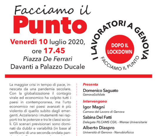 Facciamo il punto: i lavoratori a Genova dopo il lockdown