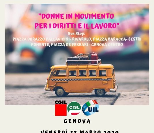 EVENTO RINVIATO A DATA DA DESTINARSI – Donne in movimento per i diritti e il lavoro